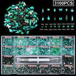 Green--3100pcs