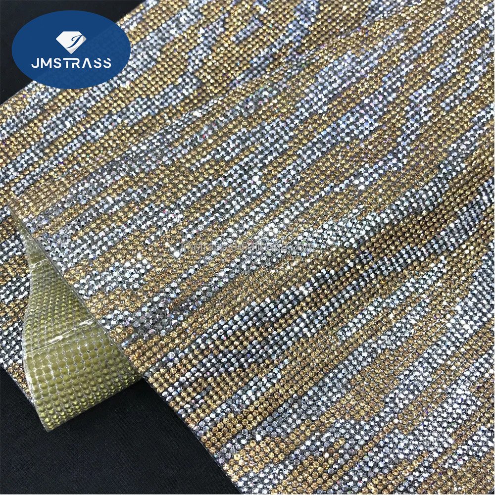 custom Bling leopard print Heat Transfer Self Adhesive Rhinestone Sheet Hot Fix Glass Rhinestone Sticker Sheet