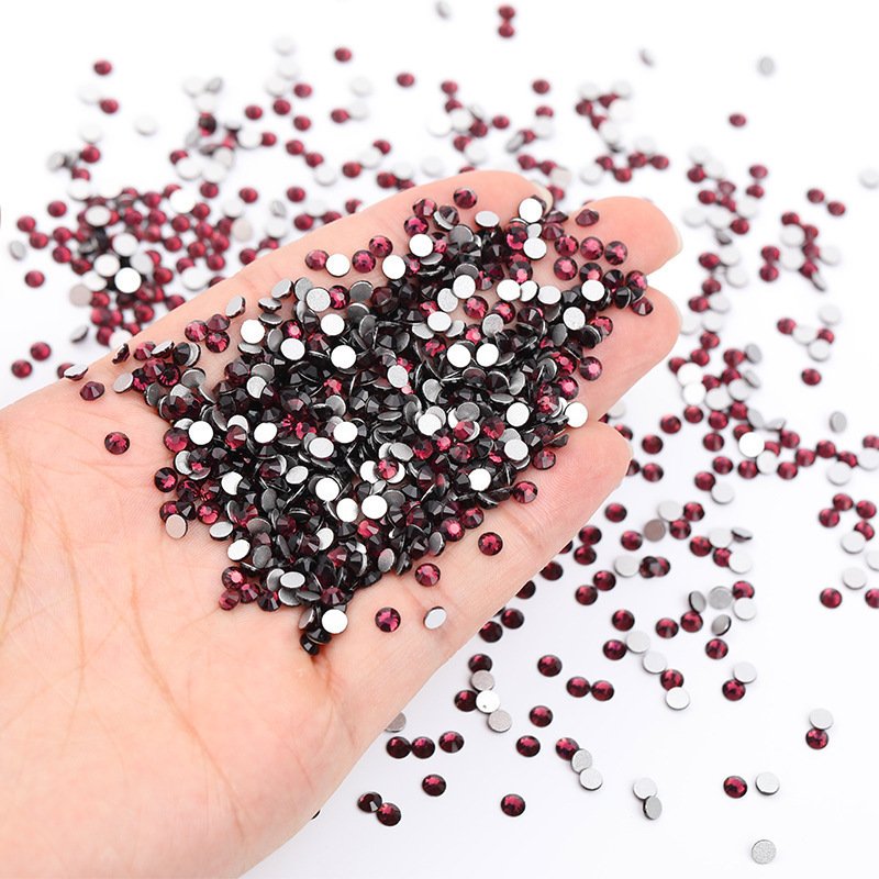 1440pcs Glass Flat Back Rhinestones SS3 SS10 SS16 SS20 For Nails Art Tumblers Crafts Glass Rhinestones SS16