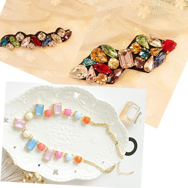 For Clothing Accessories with Gold Claw Glass Crystal Sew on Stone Loose Rhinestones Custom Cn(origin) Glass,glass T/T