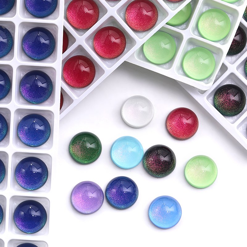 Xichuan New Design Bling Round Flat Back Rhinestones Loose Glass Stones DIY Clothes Bags Shoes Dress Jewelry Marking
