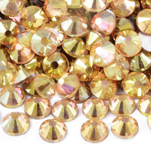 Crystal Glass Round SS10 Rhinestones For Jewelry Making Flat Back Non Hotfix Loose Rhinestones