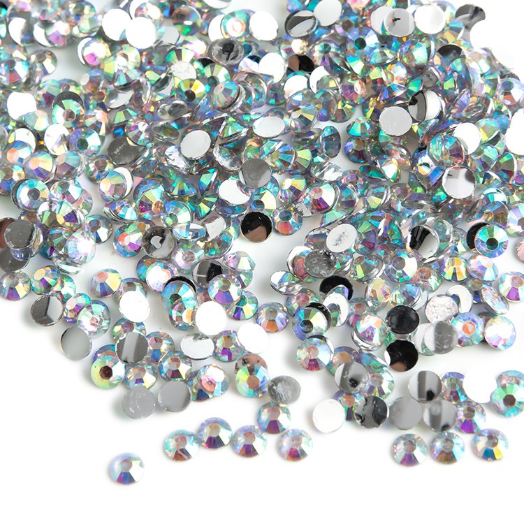 High quality low price rhinestone supplier rhinestone art decoration rystal AB glass rhinestone