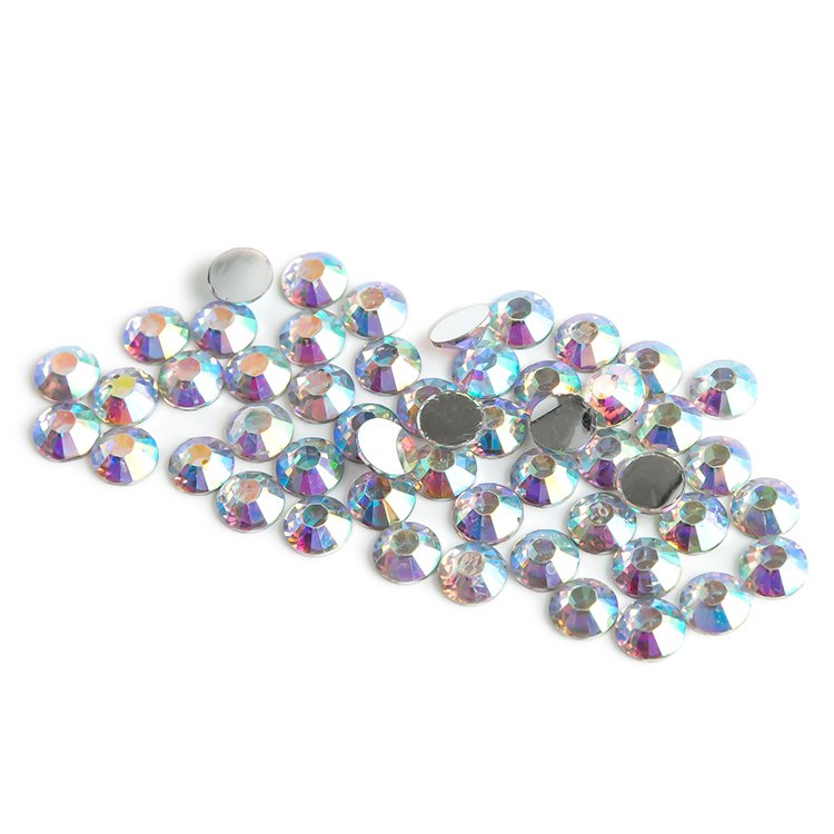 High quality low price rhinestone supplier rhinestone art decoration rystal AB glass rhinestone