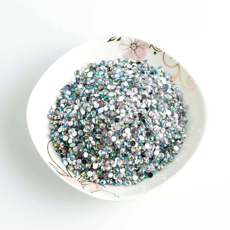 High quality low price rhinestone supplier rhinestone art decoration rystal AB glass rhinestone
