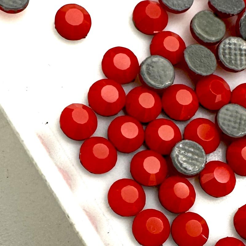 Top quality 70000 pcs packing ss10 coral colour hot fix rhinestone for rhinestone transfer