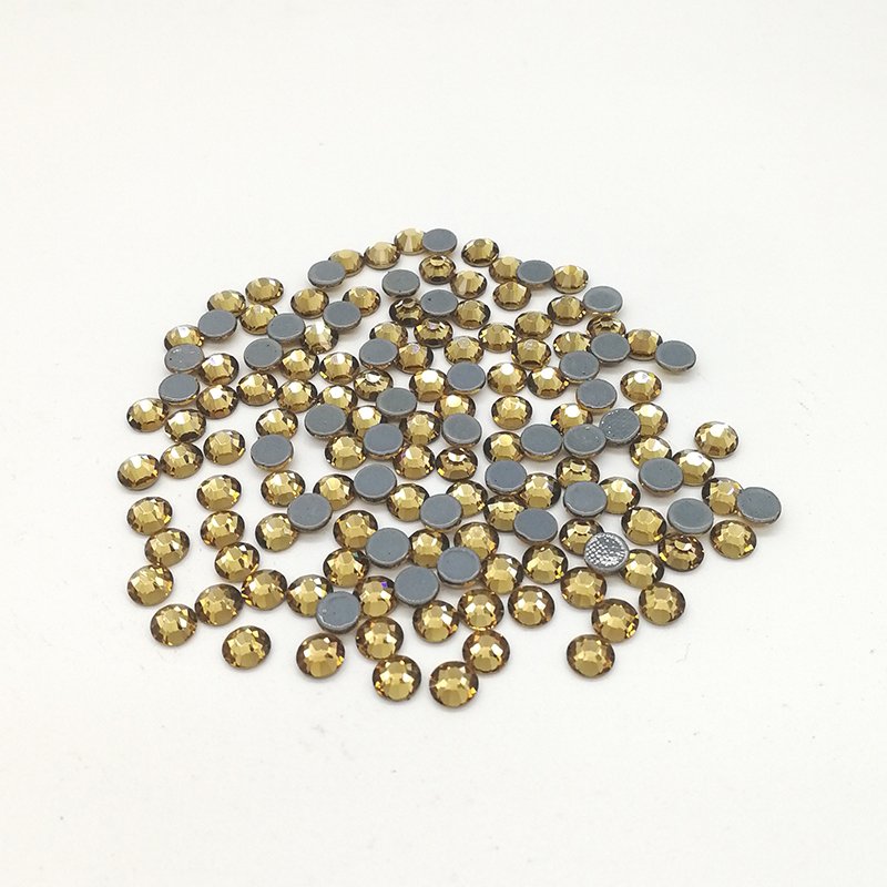 High Quality SS6 1440pcs/bag Hotfix Flatback Glass Crystal ab Rhinestones Glass Rhinestone Heat Transfer Bulk Rhinestones