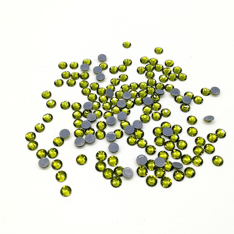 High Quality SS6 1440pcs/bag Hotfix Flatback Glass Crystal ab Rhinestones Glass Rhinestone Heat Transfer Bulk Rhinestones