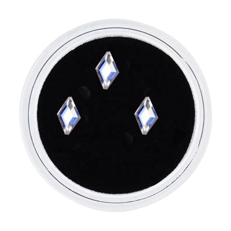 Yantuo Factory Hot Selling Tooth Gems Bling Shaped Crystal Stones Flat-back Non Hot Fix Rhinestone for Tooth High Grade Flatback