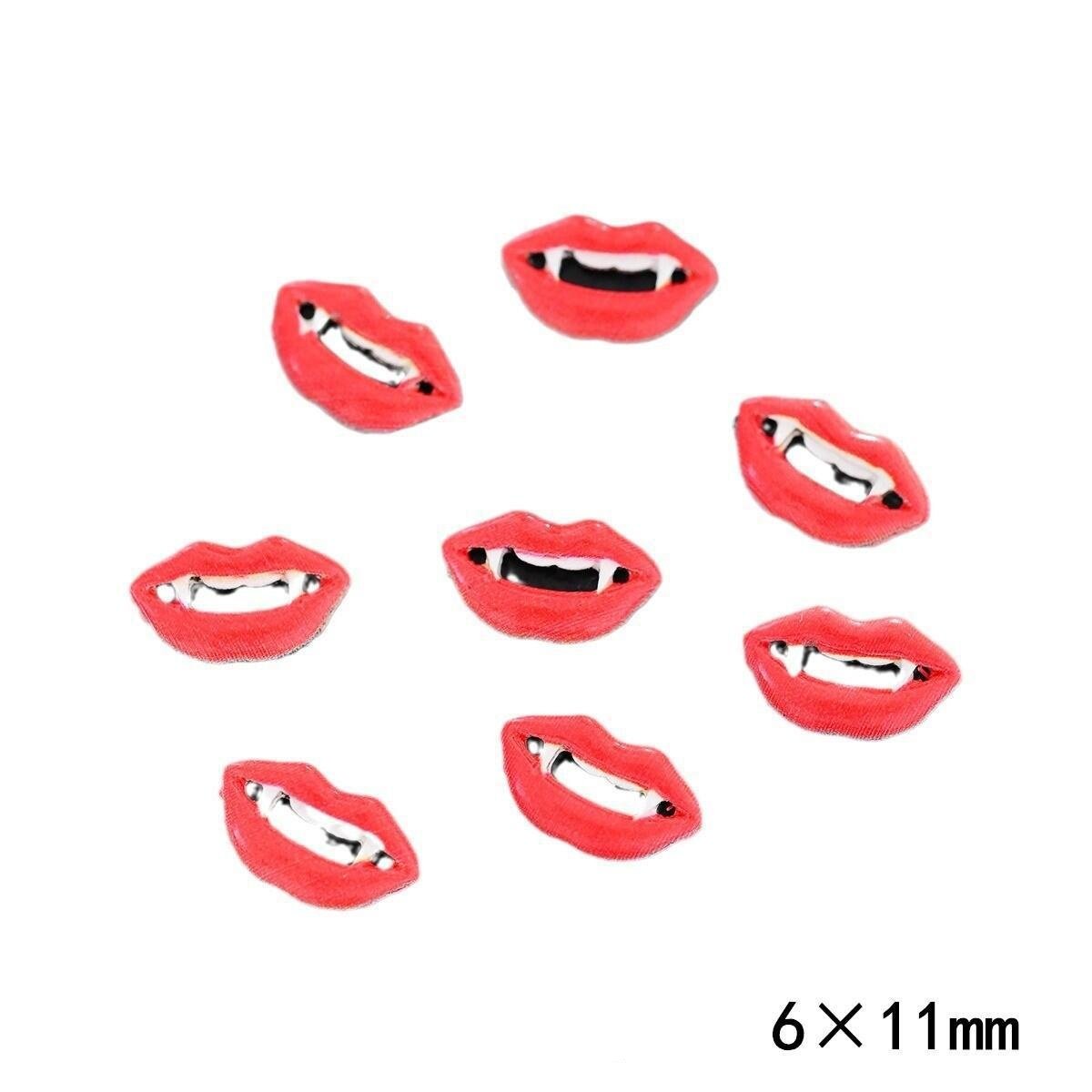 3D Alloy Halloween Nail Charms Vintage Gothic Retro Supplier Rhinestones Nail Products And Equipments