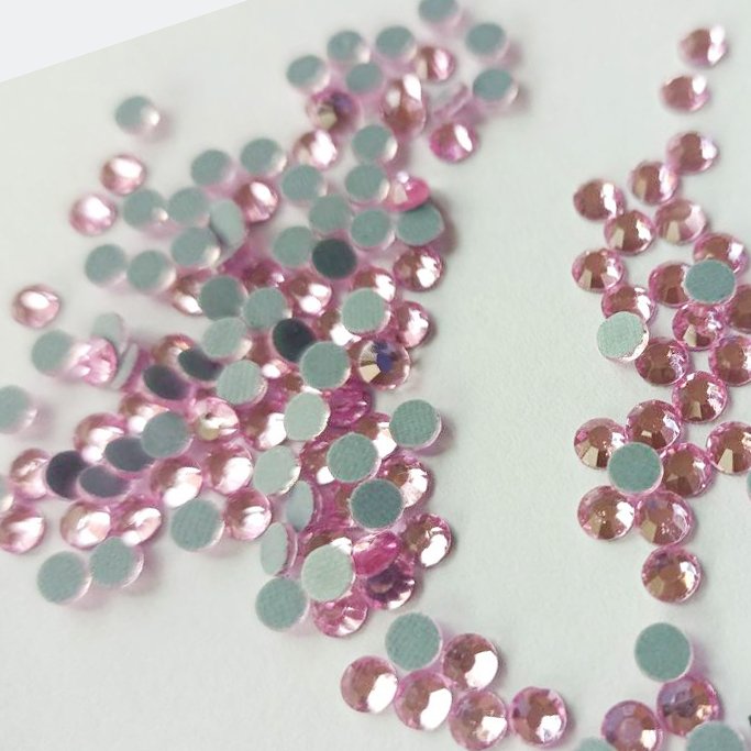 loose flat back hot fix rhinestones in bulk