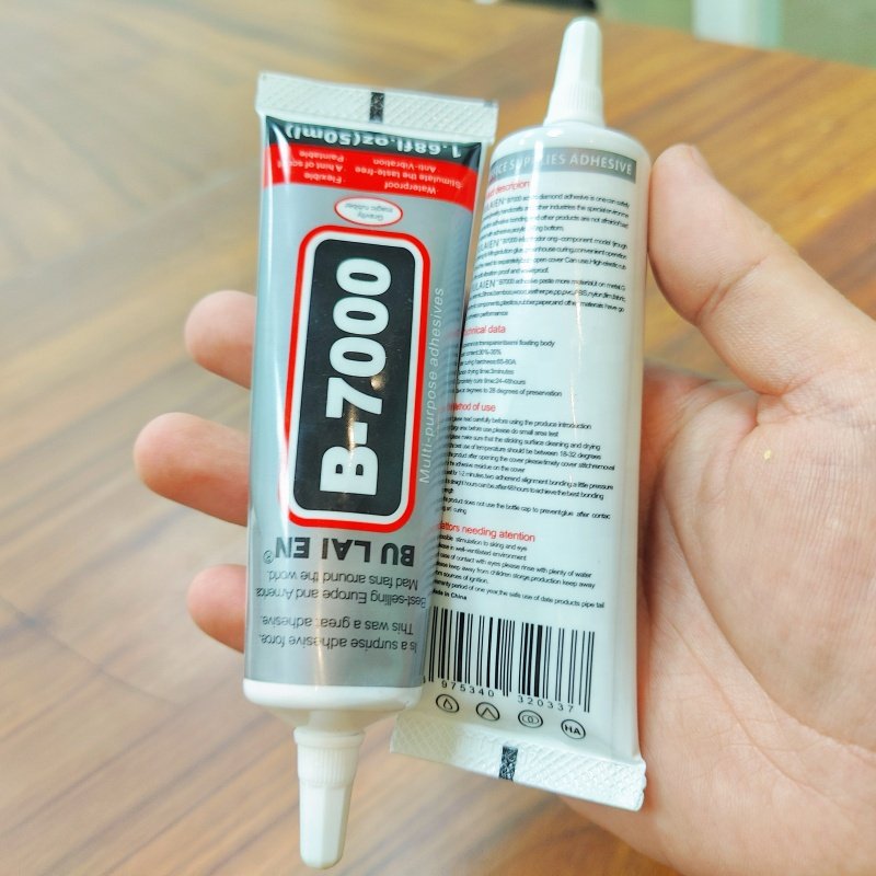 Multifunctional Rhinestone Glue B7000 Transparent Liquid Adhesive Glue for DIY Craft Rhinestone Clothing