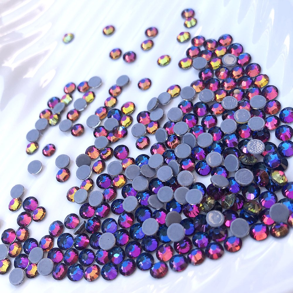 Hot sale bulk wholesale nail art crystal flatback stone glass non hot fix rhinestone