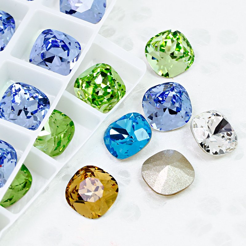 Square rhinestones PointBack k9 Fancy Stone wholesale rhinestone crystal beads For jewelry 3d nail art garment diy accessories