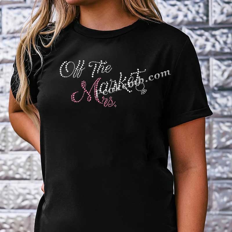 Wholesale Customized Rhinestone Heat Transfer Crystal Bling
