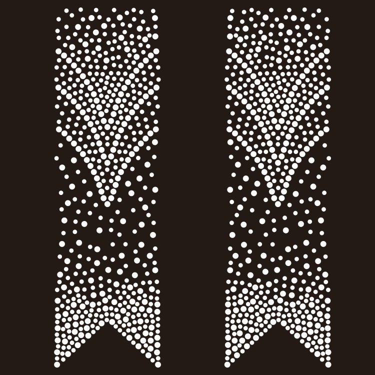 Crystal AB Bling bling Cheer bow Pattern Hot Fix Rhinestone Transfer Designs Iron On Motifs