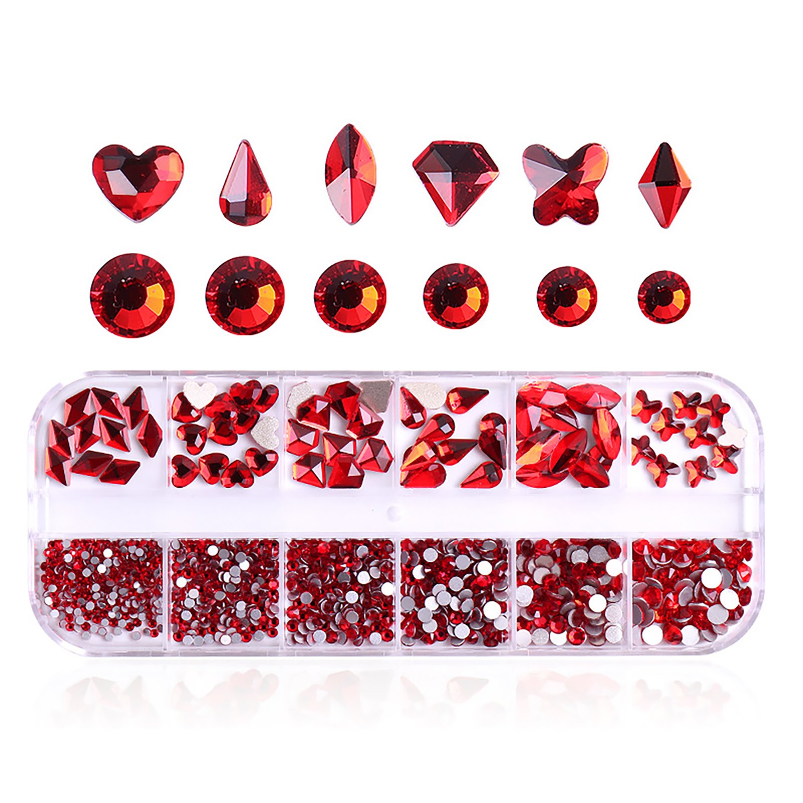 Factory Direct Sales 3D FlatBack Crystals Rhinestones Sparkling Luxury Ins Popular Women's Nail Art Rhinestone