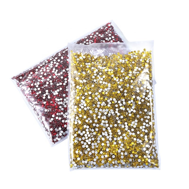 Factory Wholesale Flat Back Glass Rhinestones Bulk Transparent AB Crystal Rhinestones for Handmade DIY mugs