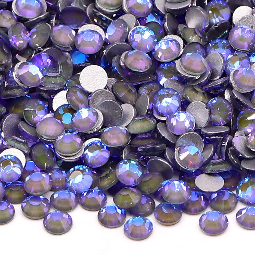 2024 August New Colors Wholesale Luminous Rhinestone Non Hotfix Flat Back Crystal Glass Rhinestones For DIY Nail Clothing
