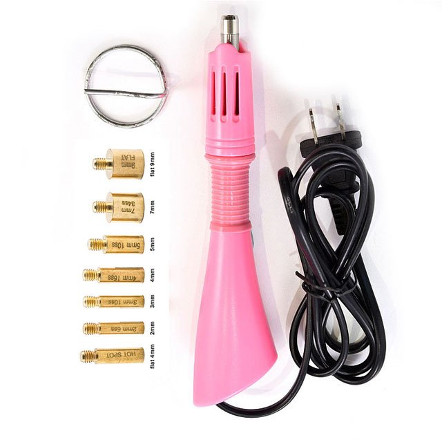 7 IN 1 Setter Tool Kit drill paint pen dot Hot drilling tool DIY accessories pen rhinestone crystal install tool