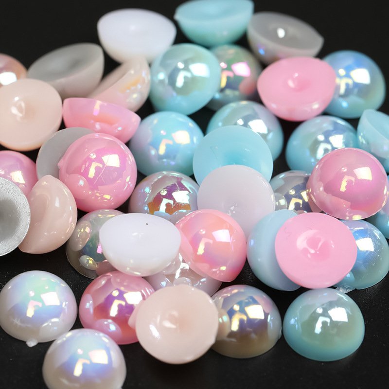 Yantuo Fast Delivery Bulk Rhinestone Pearls ABS Half Pearls