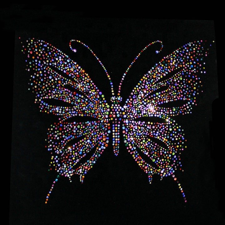 Custom Heat Transfers Love Design Personalizada Design Rhinestone Hotfix Rhinestone Template Pattern On T-shirts
