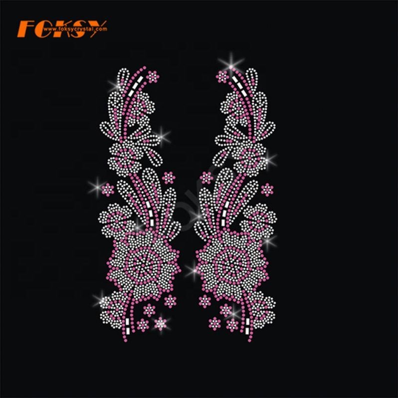 Custom Heat Transfers Hotfix Rhinestone Hijab Muslim Motif For Women Scarf