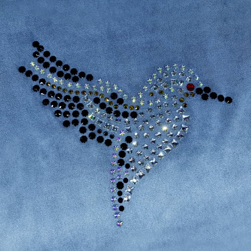 CRYSTAL UNITE Art.# U2555 Rectangle Flat Back Hot Fix Rhinestones for Clothing Accessories and Home Decor