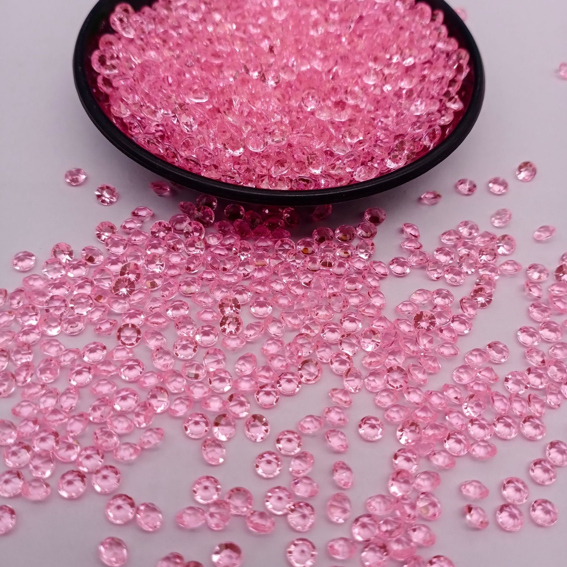 Garment Nail Art flat back hotfix Round Resin rhinestone flat back glass for Shoes and Other Garment clothing