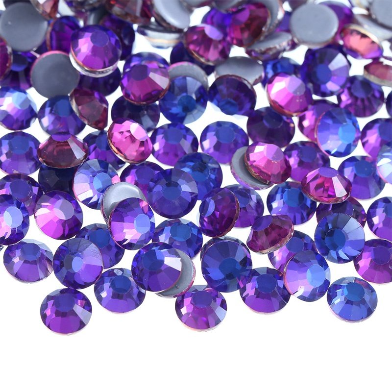 High Quality Crystal Glass Rhinestones Flat Back Hotfix Rhinestone Bulk For Clothing Shoe Accessories