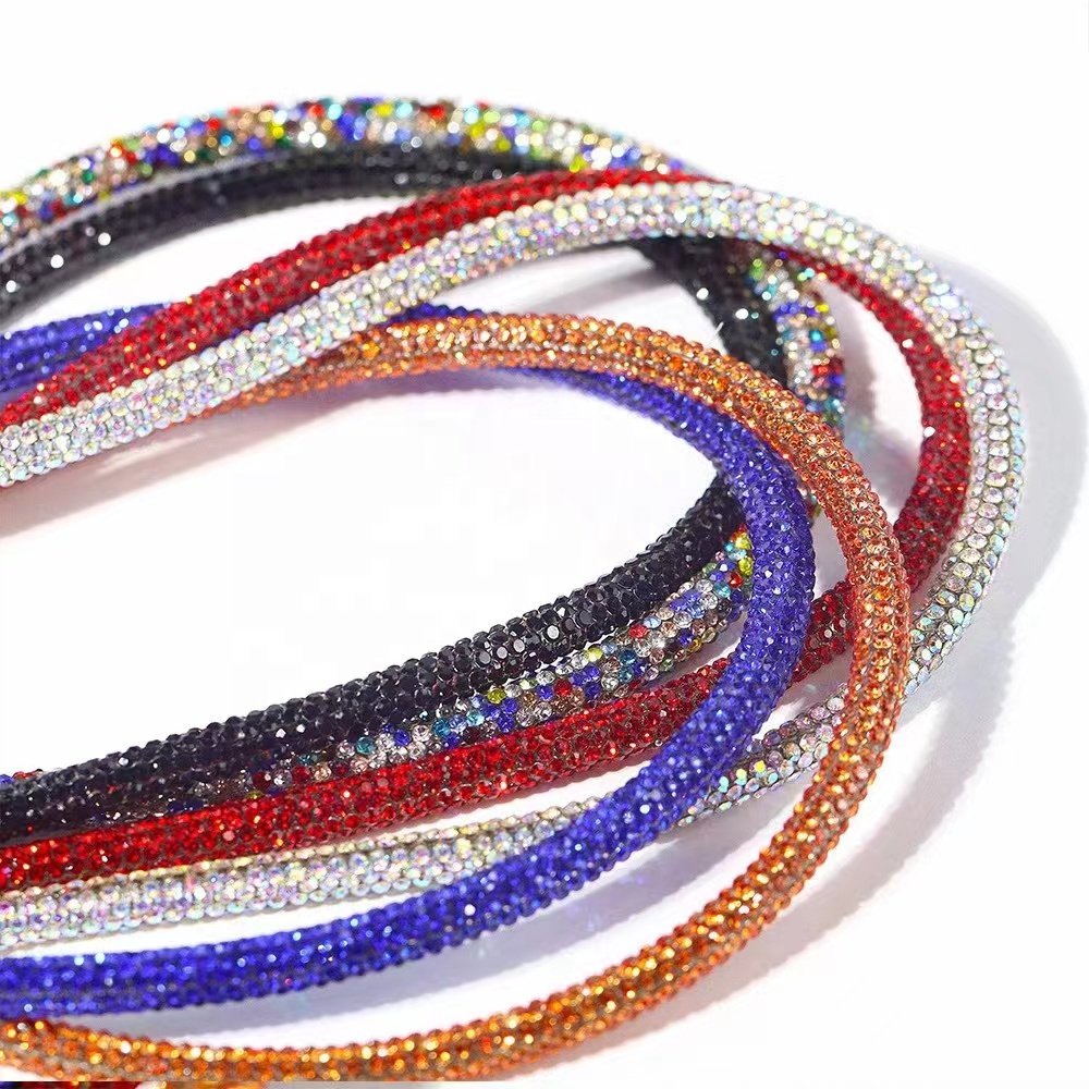 High quality small drill adhesive strip Diy dress jeans accessories self adhesive rhinestone sheets