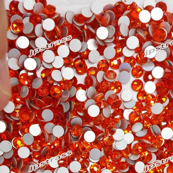Sparkling stone SS6 SS8 SS10 SS12 SS16 SS20 flat back ab crystal rhinestone non hot fix for nail art