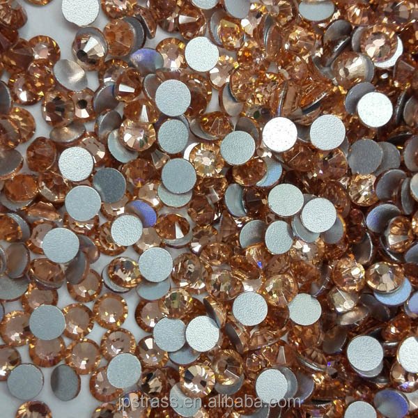 Sparkling stone SS6 SS8 SS10 SS12 SS16 SS20 flat back ab crystal rhinestone non hot fix for nail art