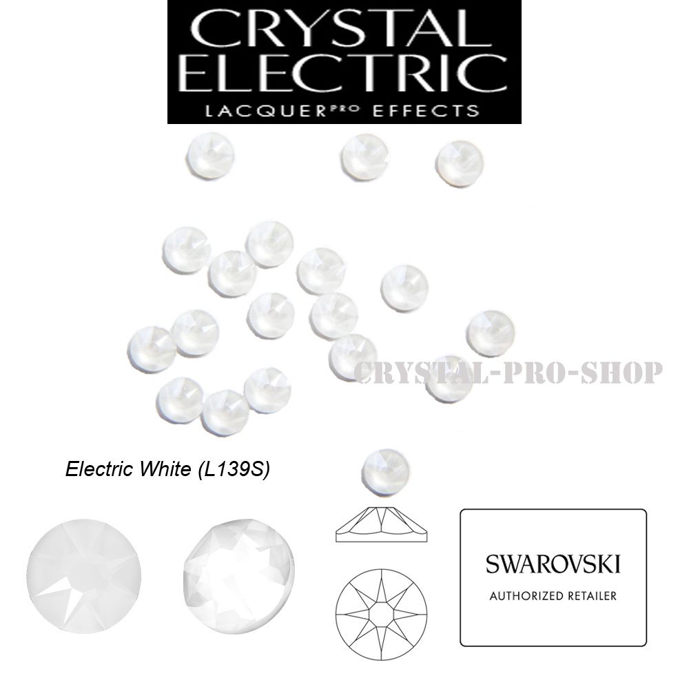 Swarovski New ( Hotfix ) Iron On Lacquer Pro Crystal Elements Flat back Rhinestones