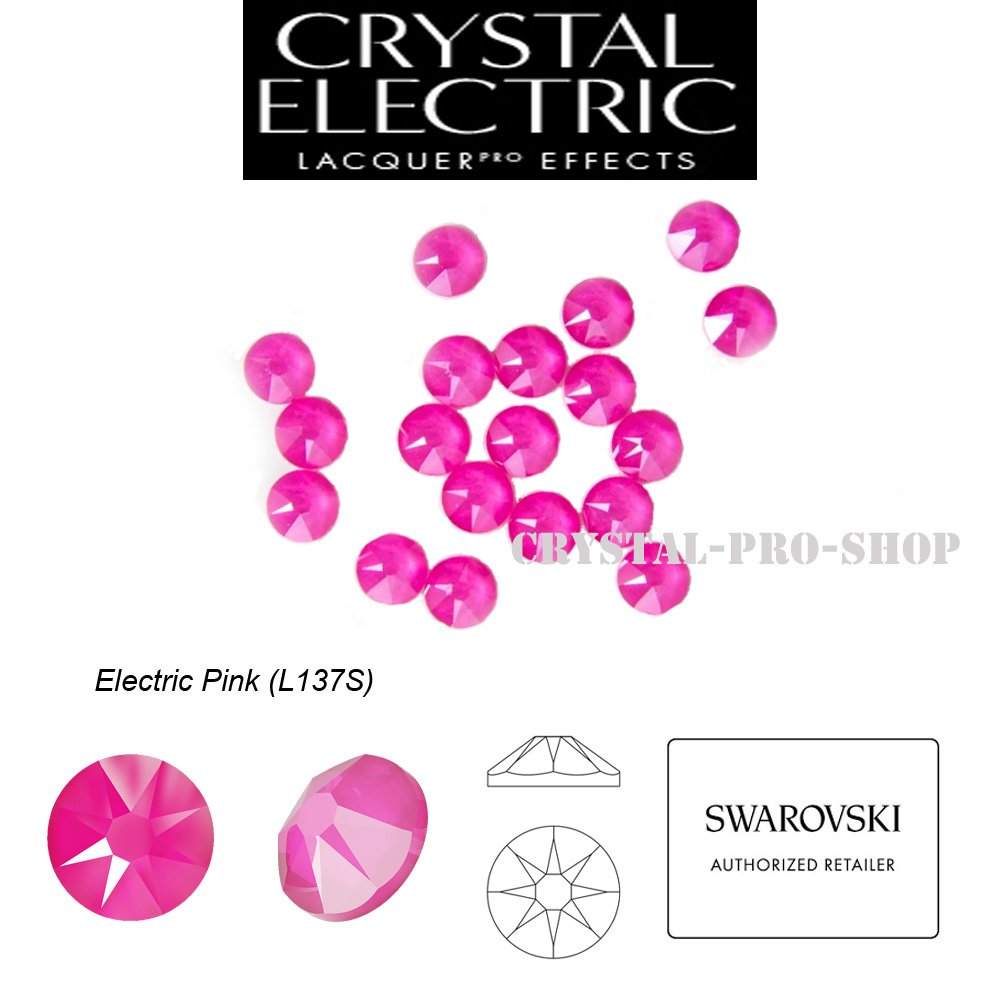 Swarovski New ( Hotfix ) Iron On Lacquer Pro Crystal Elements Flat back Rhinestones