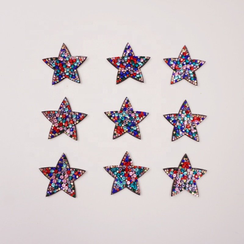 New Bling Rhinestone Letters Glitter Alphabet Applique new york Rhinestone Iron on Letter Patches for bags