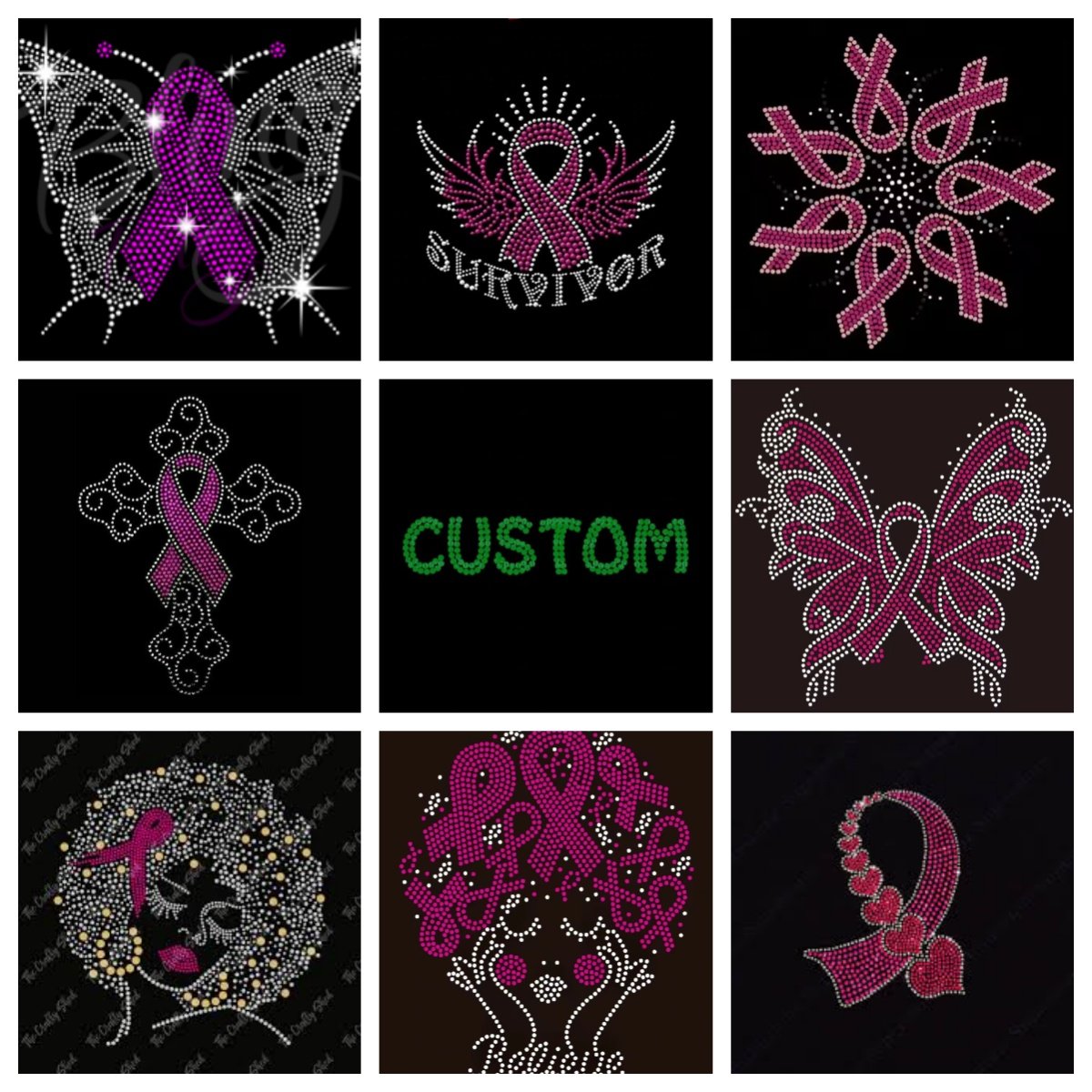 Dress decoration Custom Hot fix Rhinestone AB Crystal Ribbon