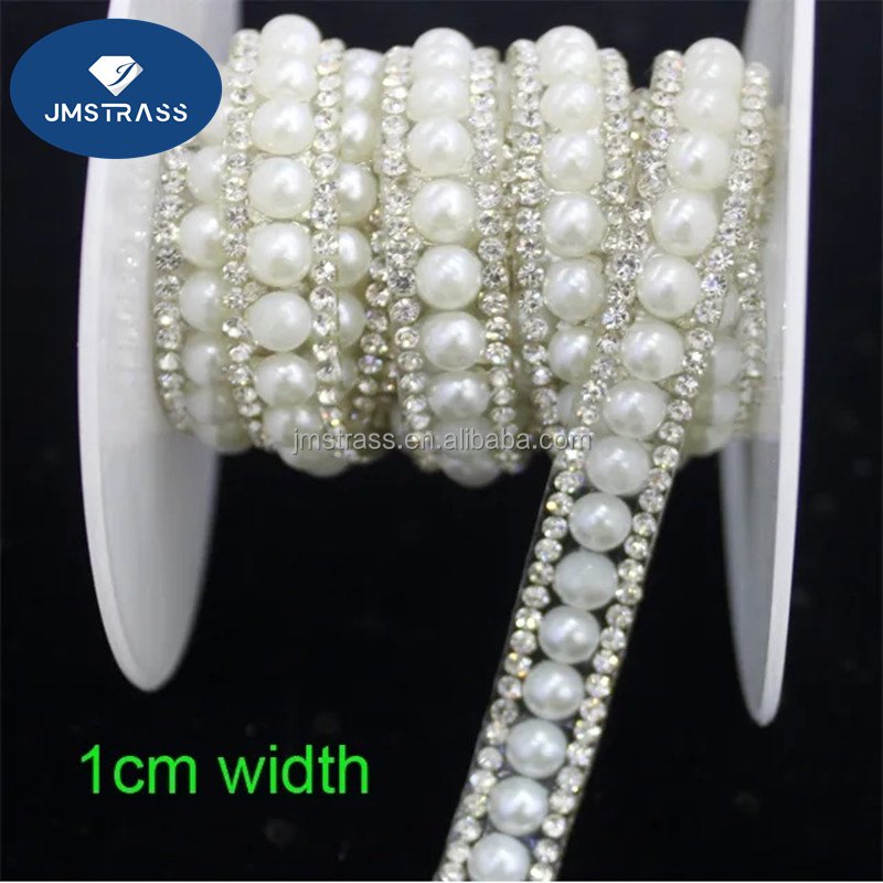 Wholesale rhinestone trim hot fix strass crystal rhinestone trimming for shoes accessories