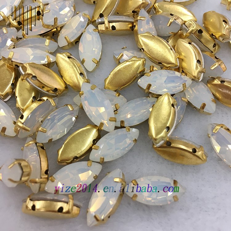 Wholesale Price Multicolor Crystal Sew On Rhinestone For Wedding Dress Shoes Bags