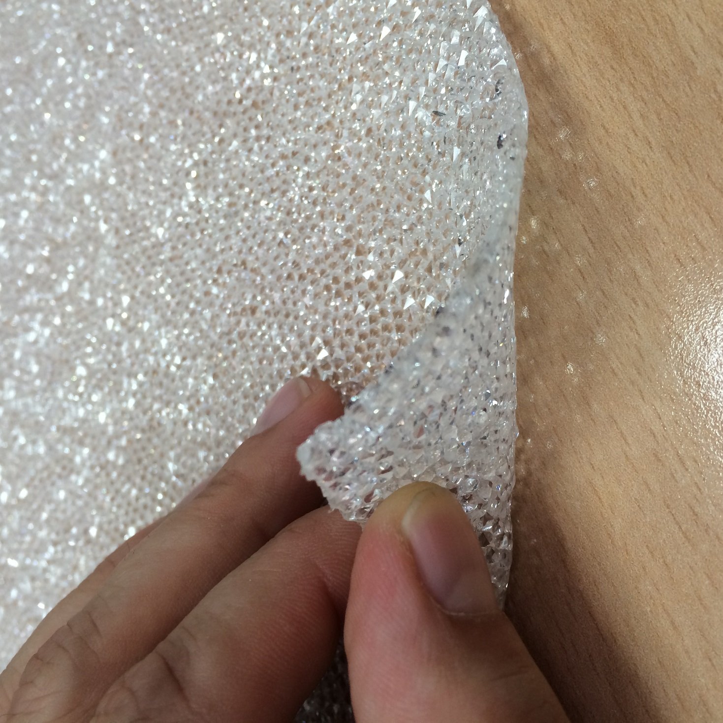 OEM Star shape double colors resin Rhinestones hotfix laser cut motif