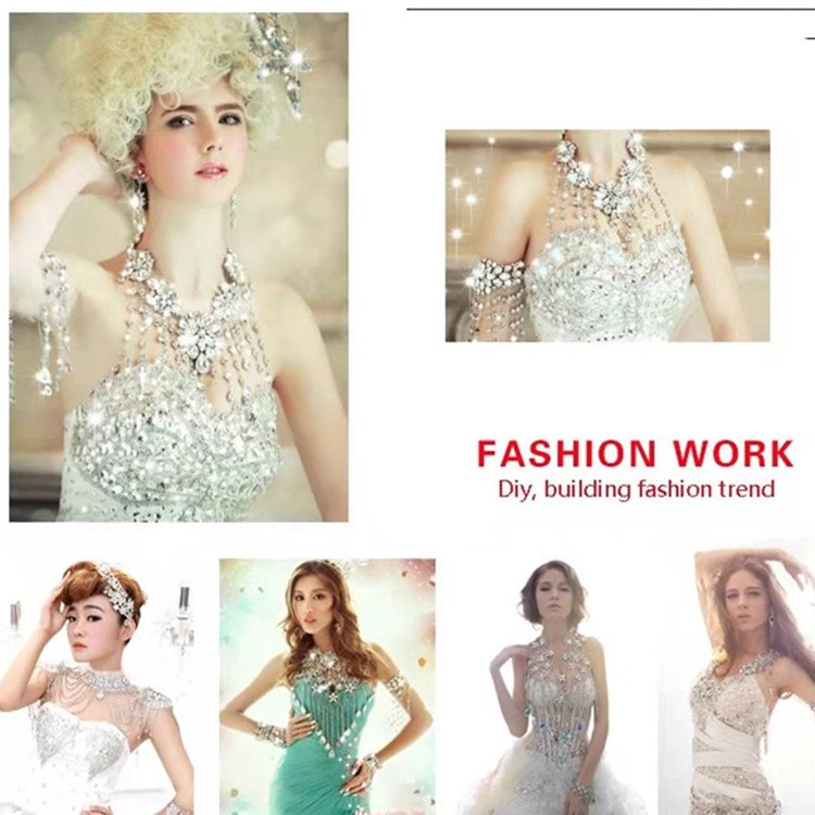 High Quality Heart Crystal Rhinestone sew on Glass acrylic stone with claw for dress