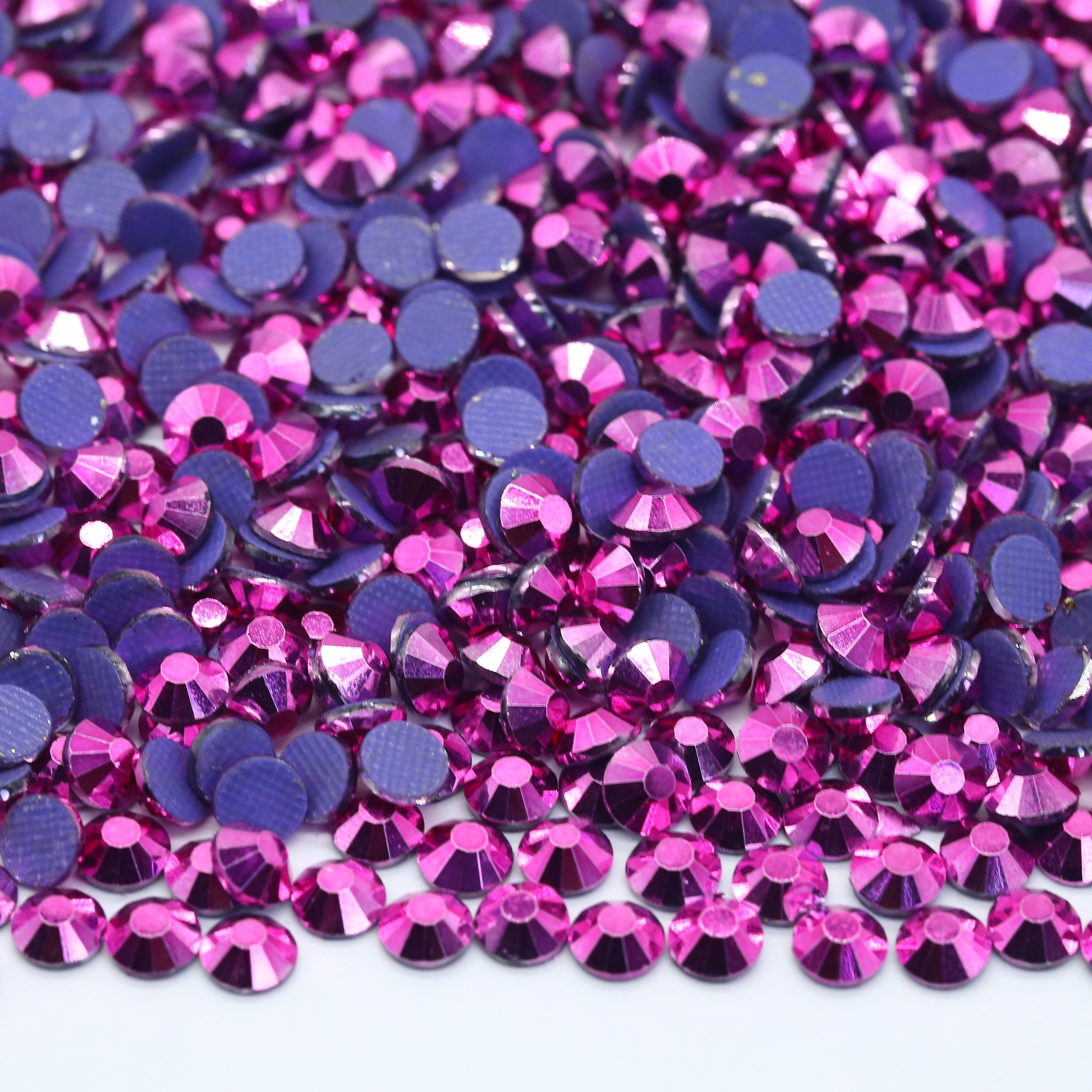 New color Mirage Series Hotfix Glass Rhinestone 1440Pcs Loose Rhinestones for Dance Costumes Clothing