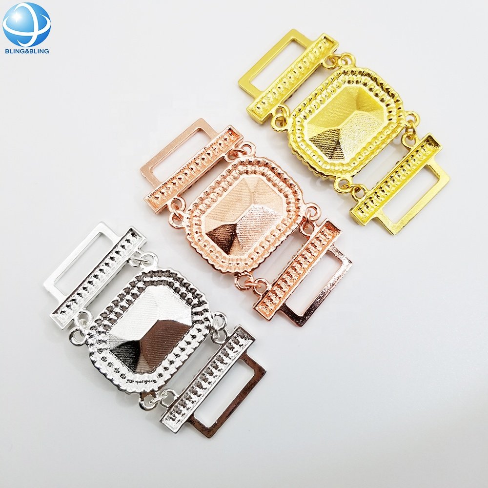 Wholesale Crystal Rhinestone Bikini Connector For Female Beachwear