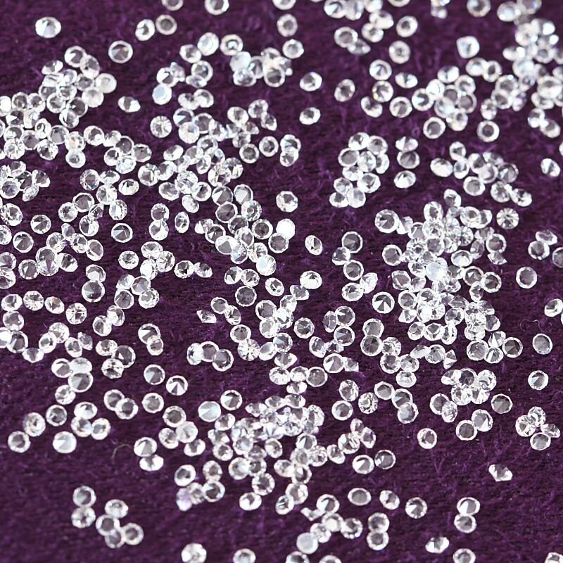 SS12 Factory Wholesale - High Quality And Cheap Transparent Flat Back Non Hotfix Rhinestone For Nail Art