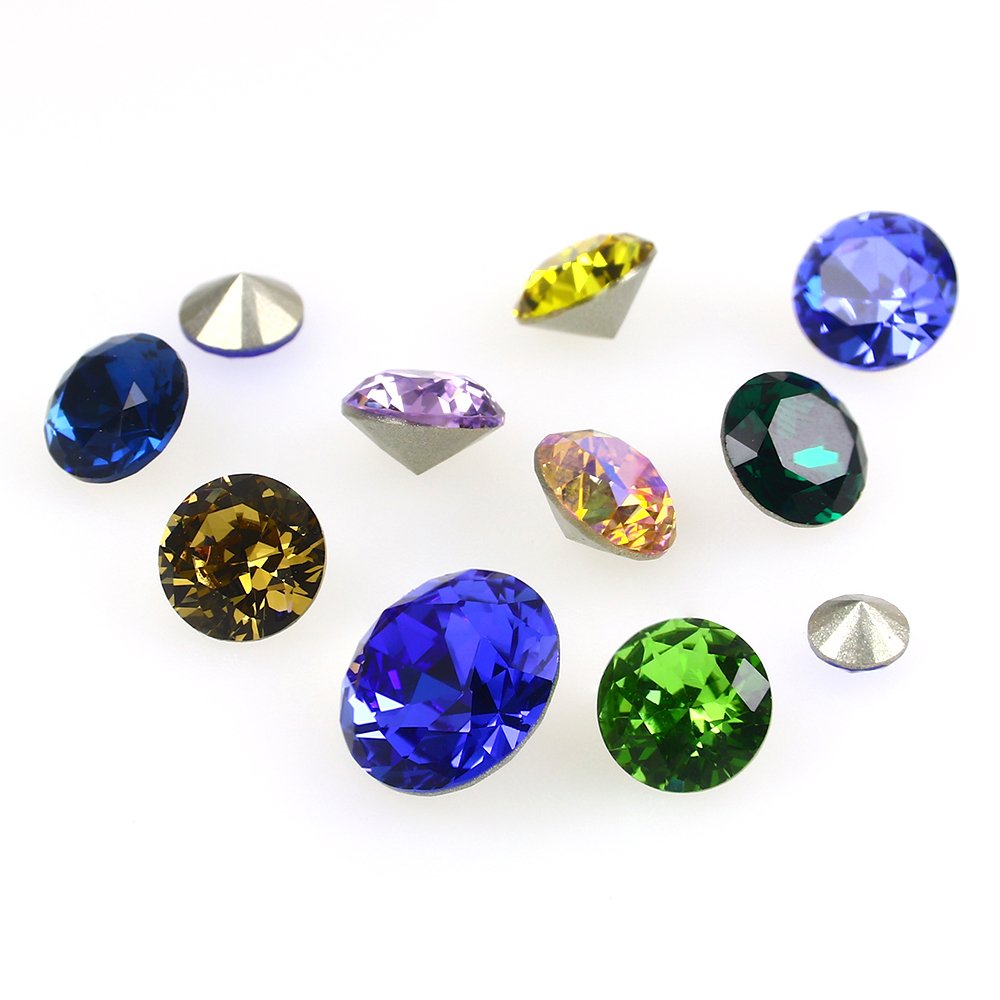 Dongzhou Chaton fancy stone PointBack K9 rhinestones wholesale lead-free crystal stone for Jewelry pendant nails diy decoration