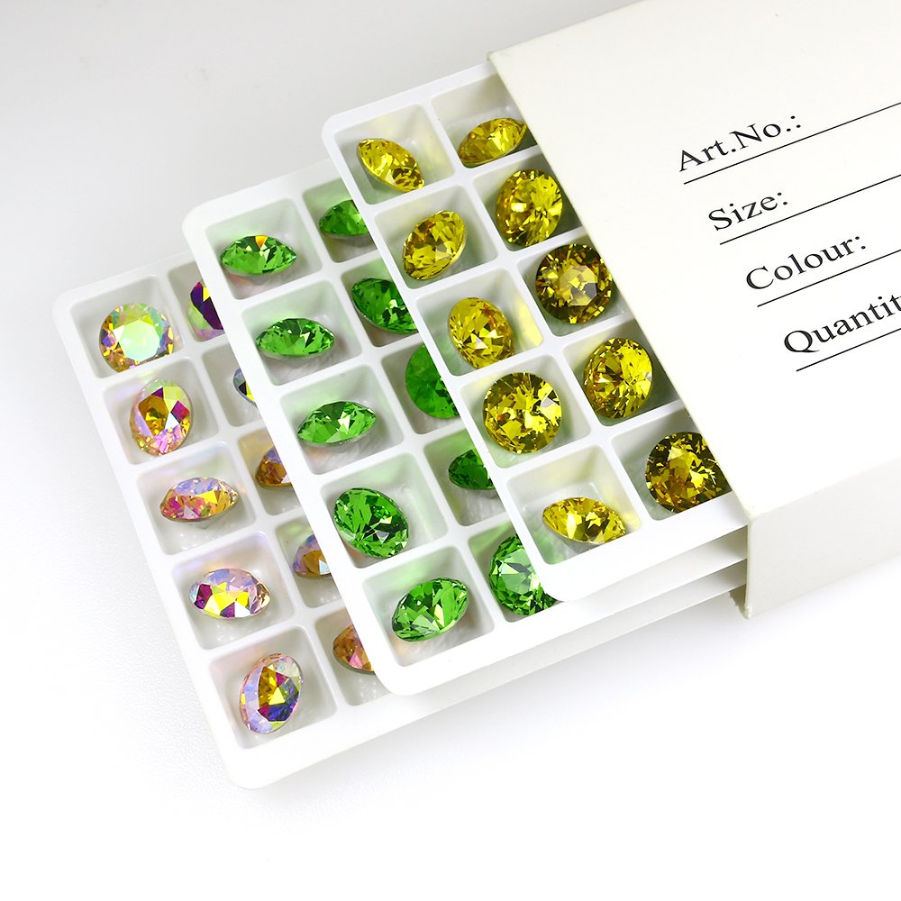 Dongzhou Chaton fancy stone PointBack K9 rhinestones wholesale lead-free crystal stone for Jewelry pendant nails diy decoration