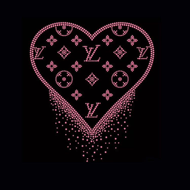 Fast delivery wholesale OEM rhinestone heat transfers custom
