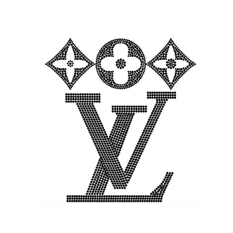 Fast delivery wholesale OEM rhinestone heat transfers custom