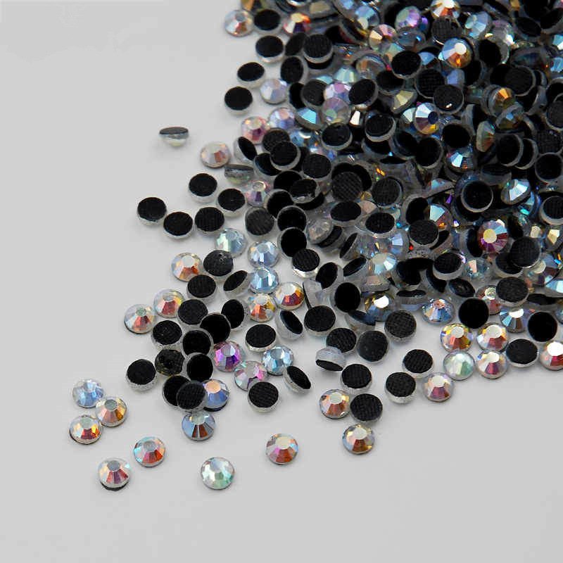 AB Glass Rhinestones Bulk Package Hotfix Rhinestones Transparent Jelly Glass Rhinestone Wholesale
