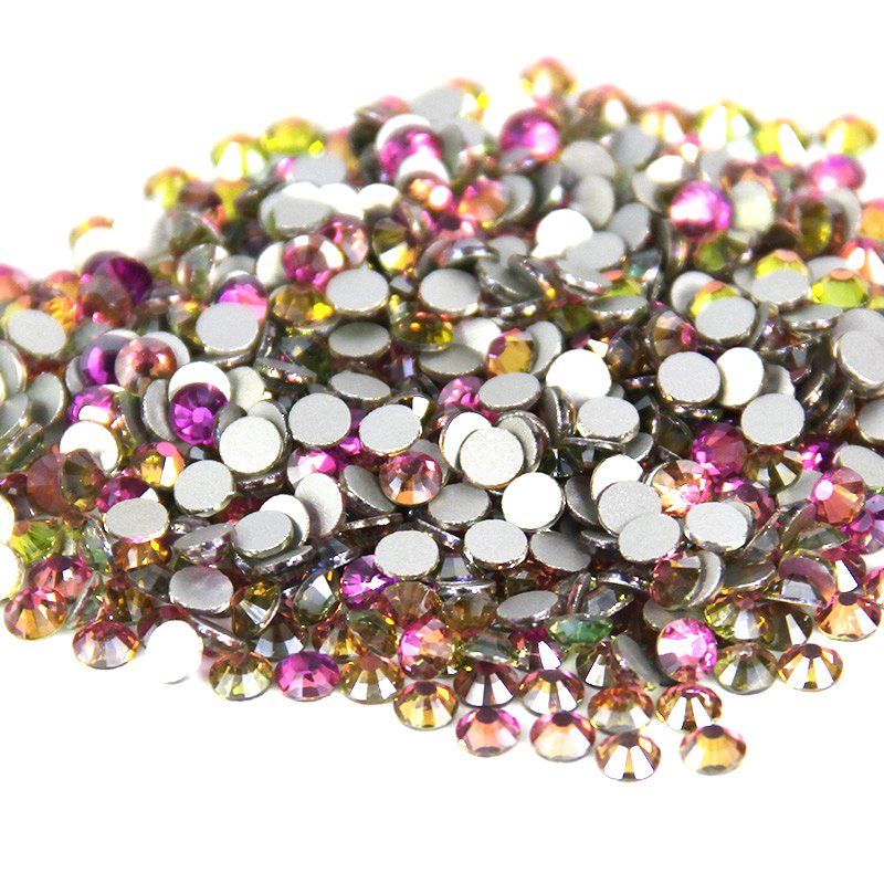 Hot Sale All Size Glass Rhinestones For Nails Art Non Hotfix Glass Rhinestones